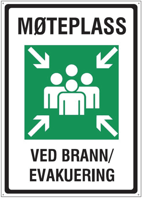 Huvudbild Møteplass - Velg 1 eller 2 mm. aluminium