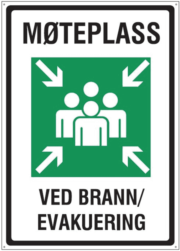 Møteplass - Velg 1 eller 2 mm. aluminium