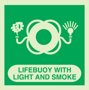 Hovedbilde Lifebuoy with light and smoke