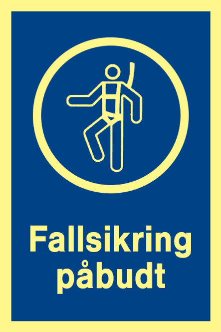 Huvudbild Fallsikring påbudt
