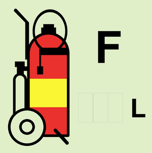 Hovedbilde Fire extinguisher wheeled foam 